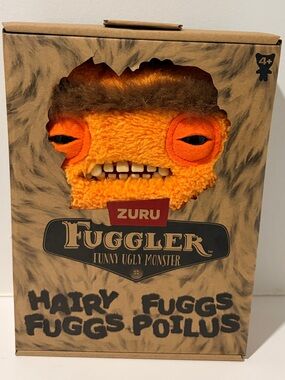 ZURU Fuggler Hairy Fugg Ugly Monster - Orange 9"